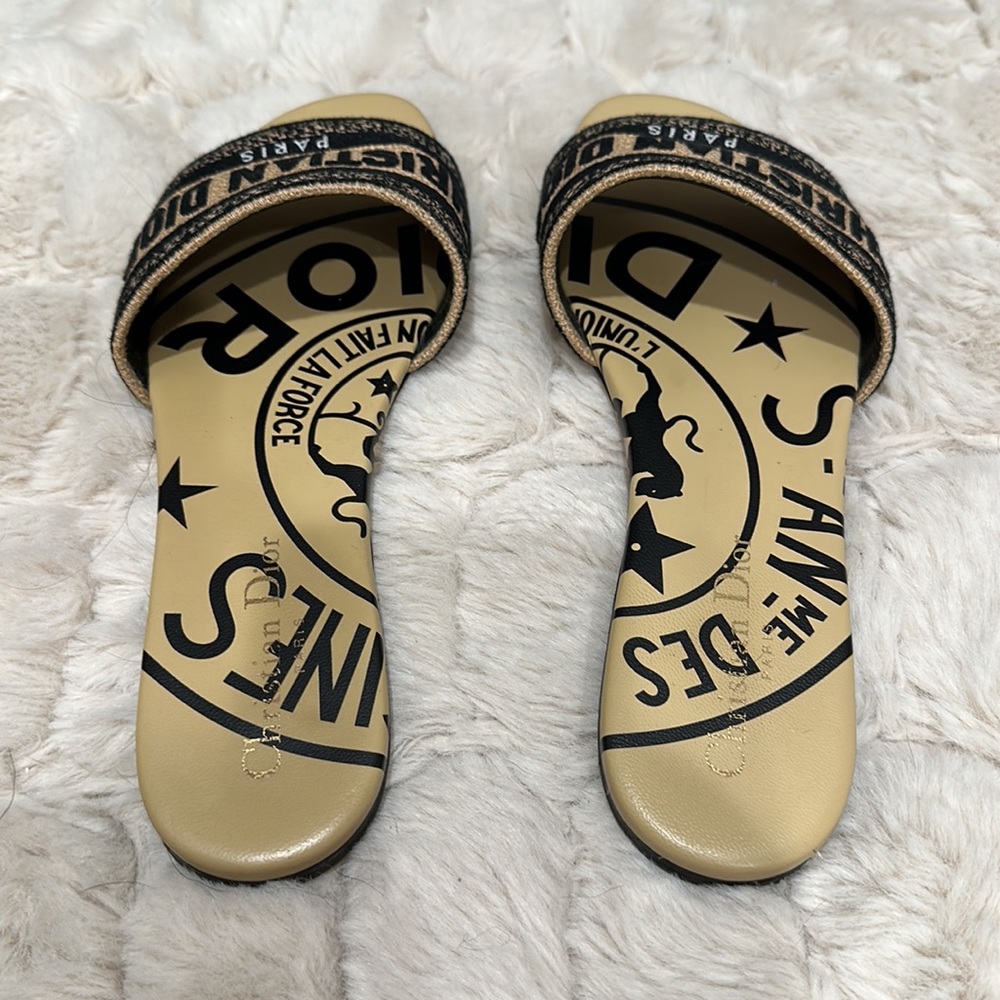 Christian Dior sway slides - Picture 2 of 6